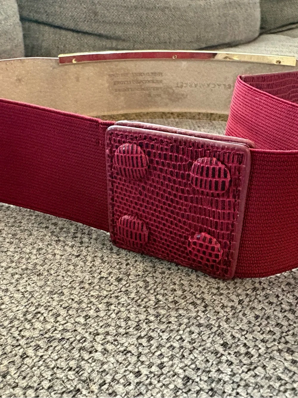 White House Black Market wide elastic Belt